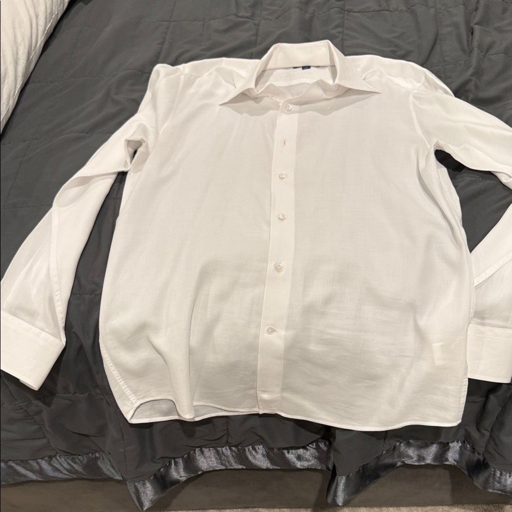 Peter Millar White Dress Shirt